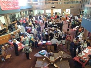 The 2014 MSA Family History Festival drew more than 500 visitors, who learned about topics such as book and archival scanning.
