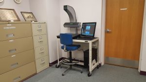 The Crowley ODS scanning station