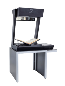 Zeutschel chrome scanner