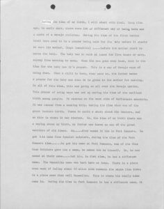 Native American Oral History - University of New Mexico transcripts