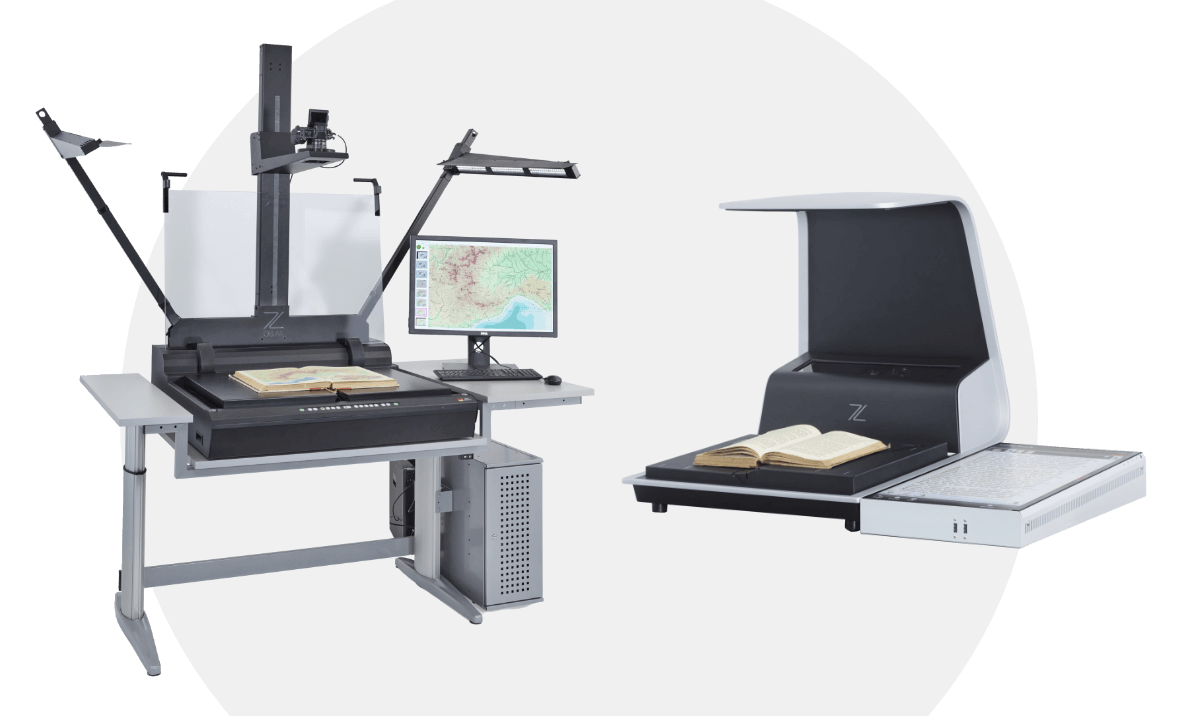 Large Format and Book Scanners